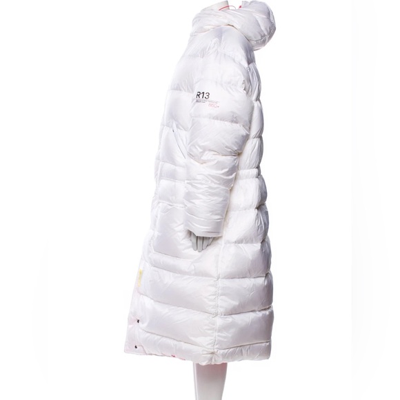 R13 Reversible Down Coat - Picture 2 of 13